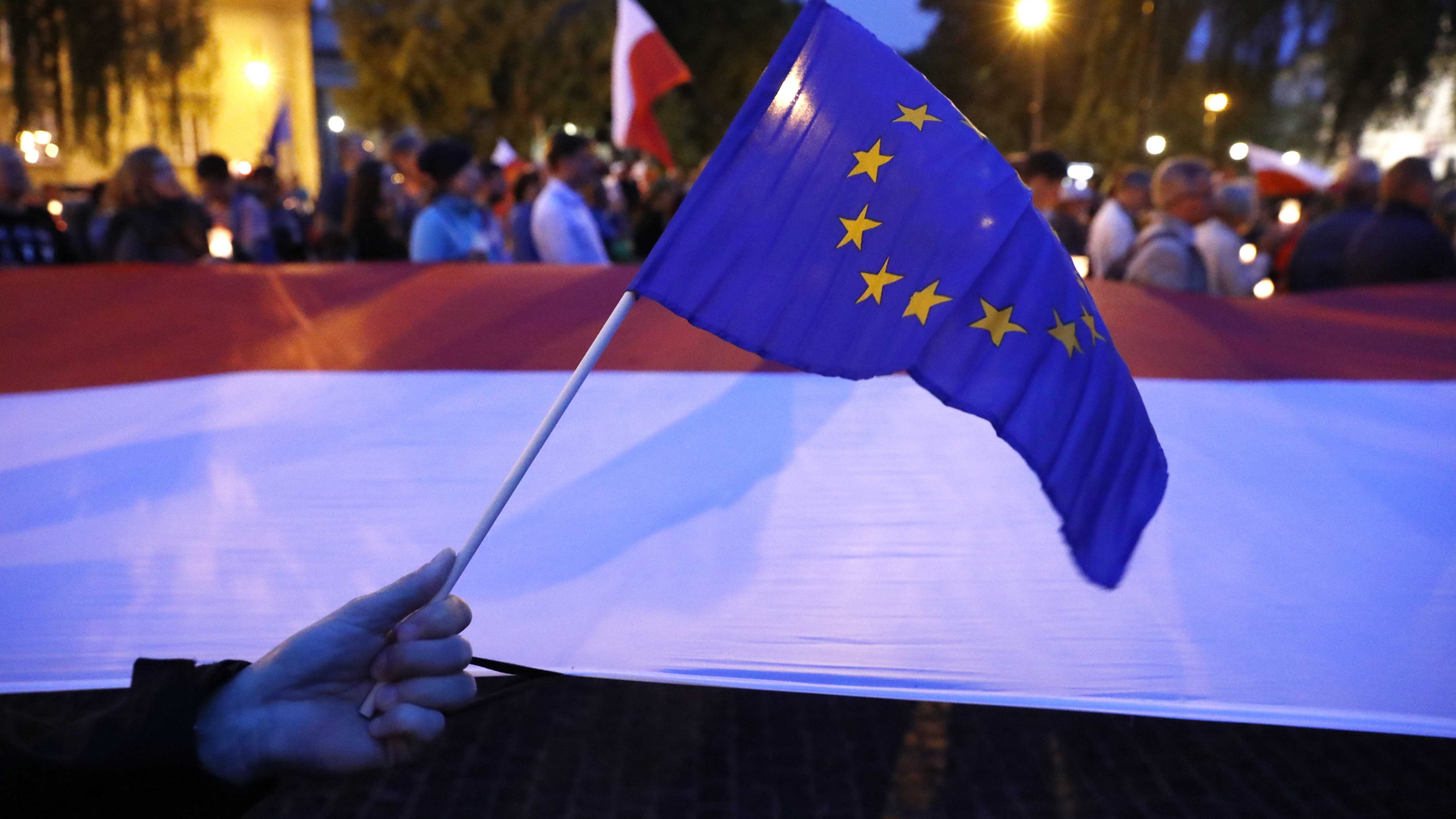 Demonstranten gegen Justizreform in Polen | REUTERS