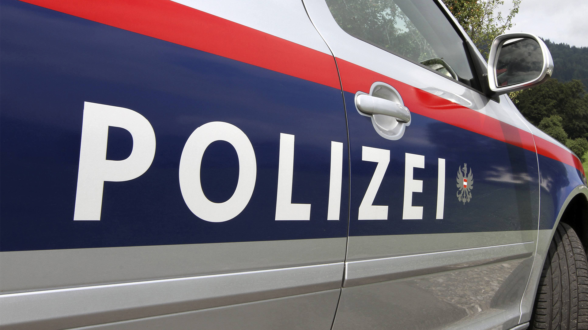 Ein Streifenwagen der Polizei in Österreich | picture alliance
