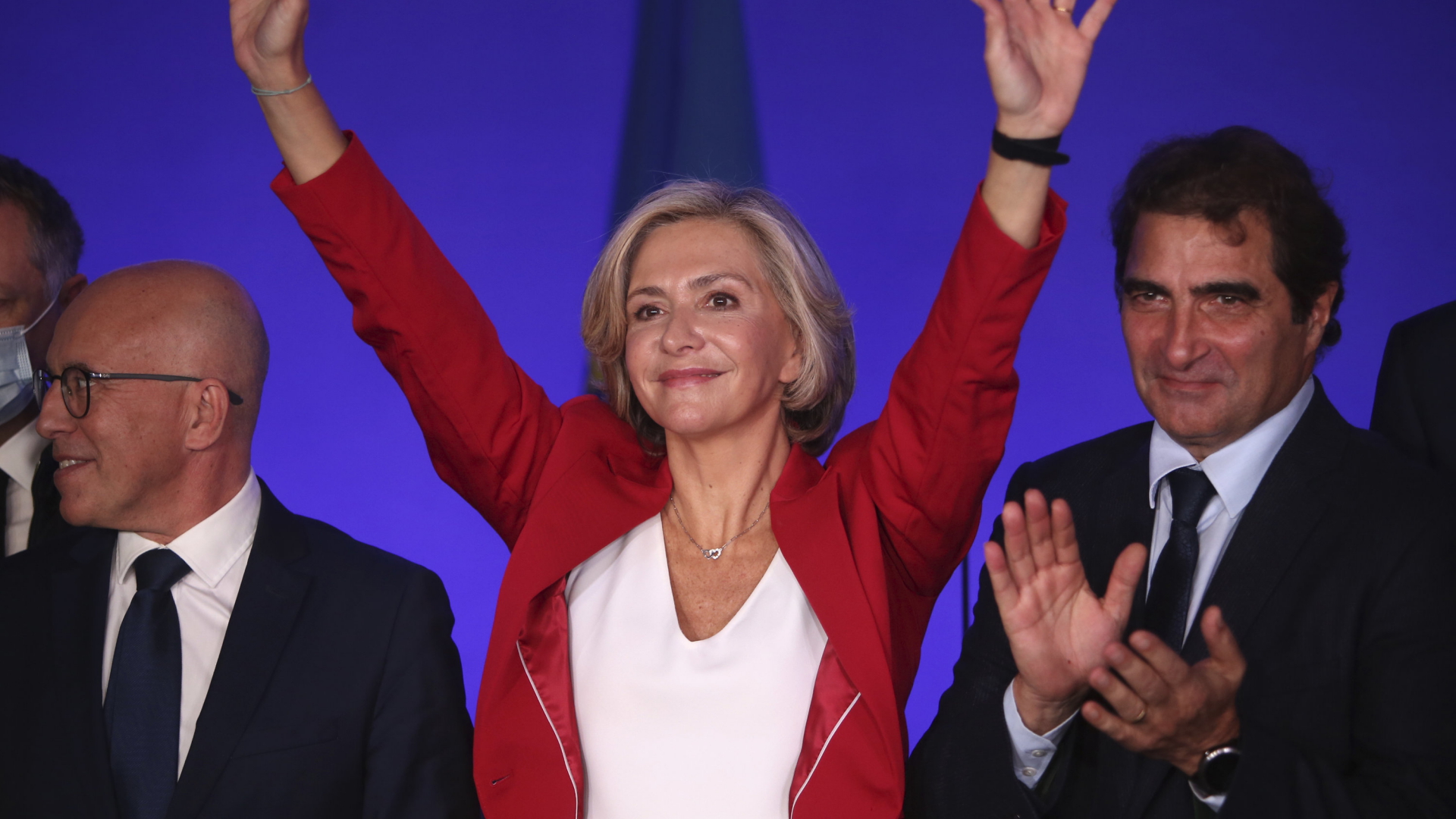 Valérie Pécresse, die erste Präsidentschaftskandidatin der Republikaner | AP