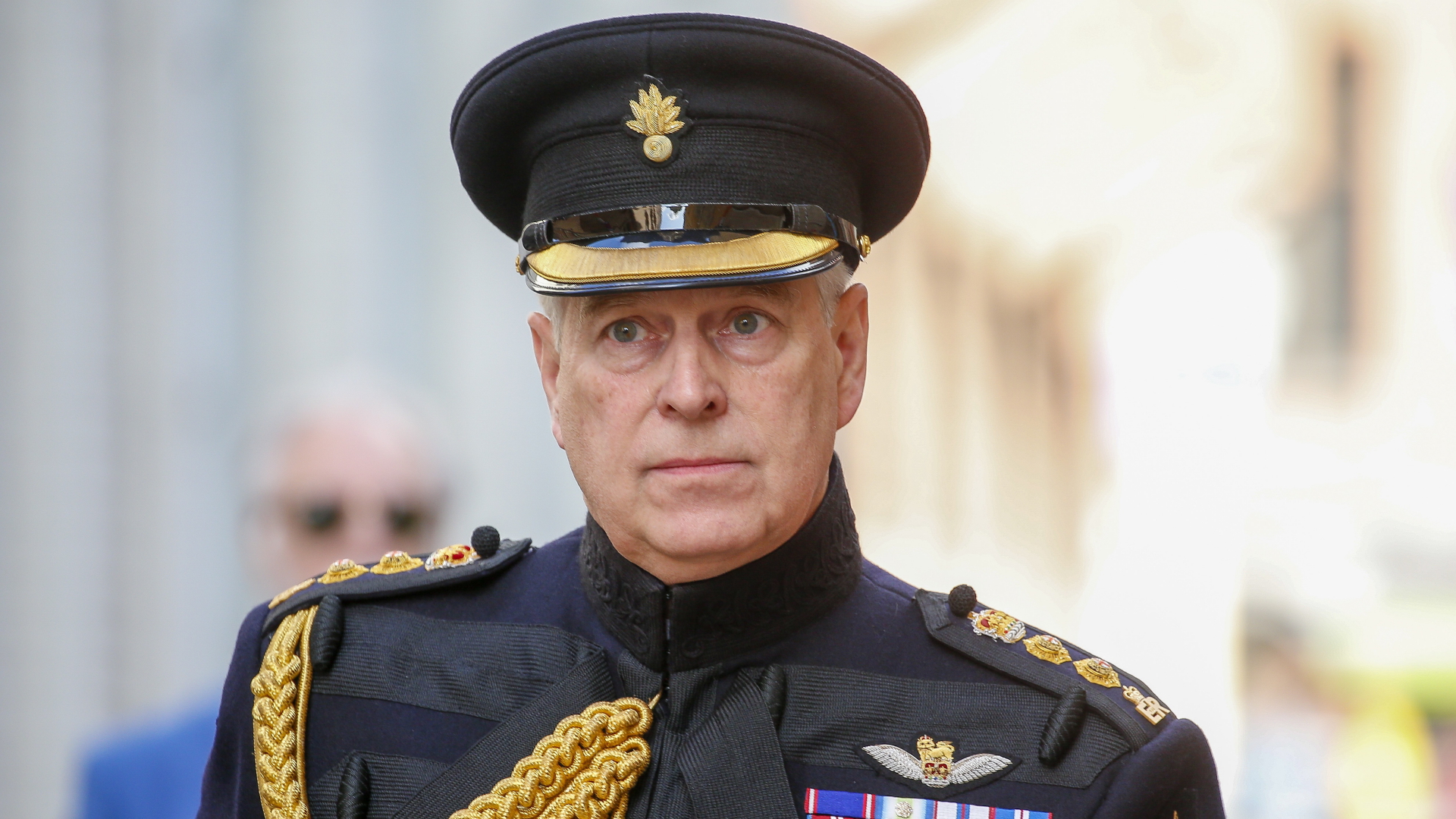 Prinz Andrew in Paradeuniform. | EPA