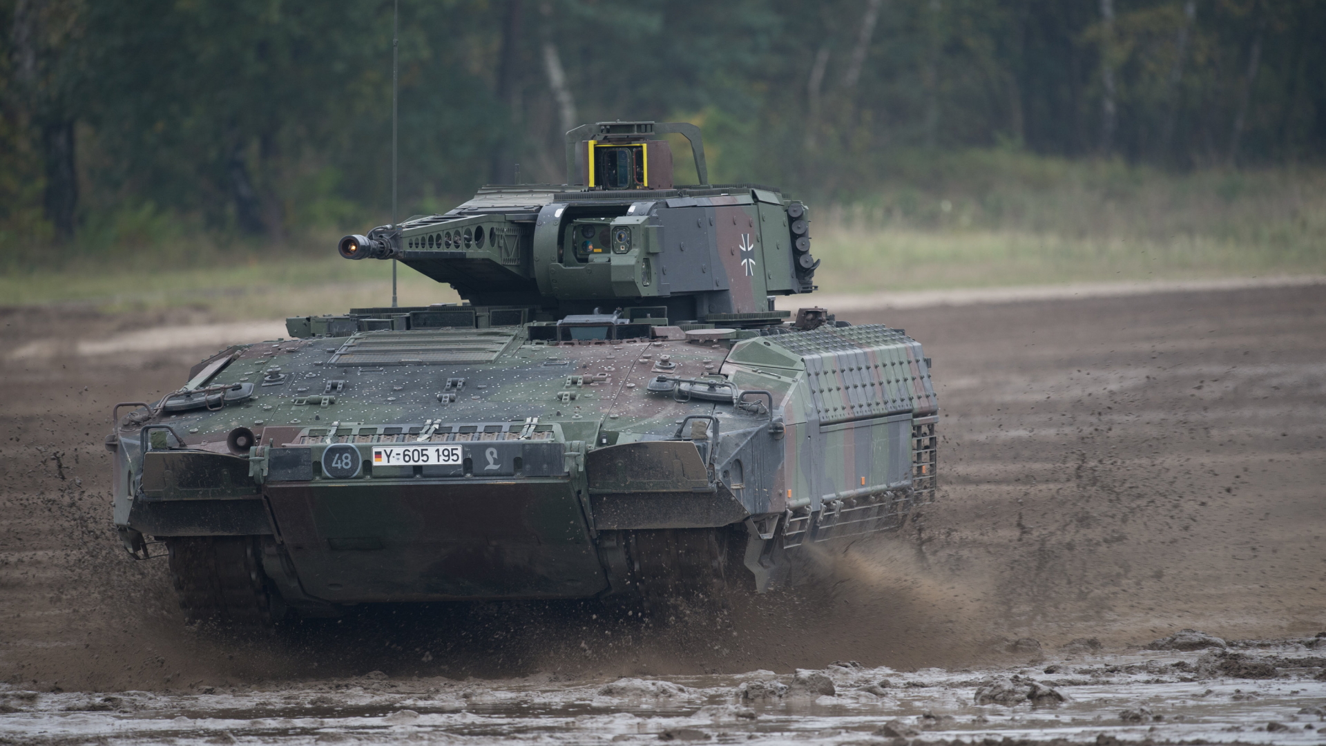 Ein Panzer vom Typ Puma der Bundeswehr  | dpa