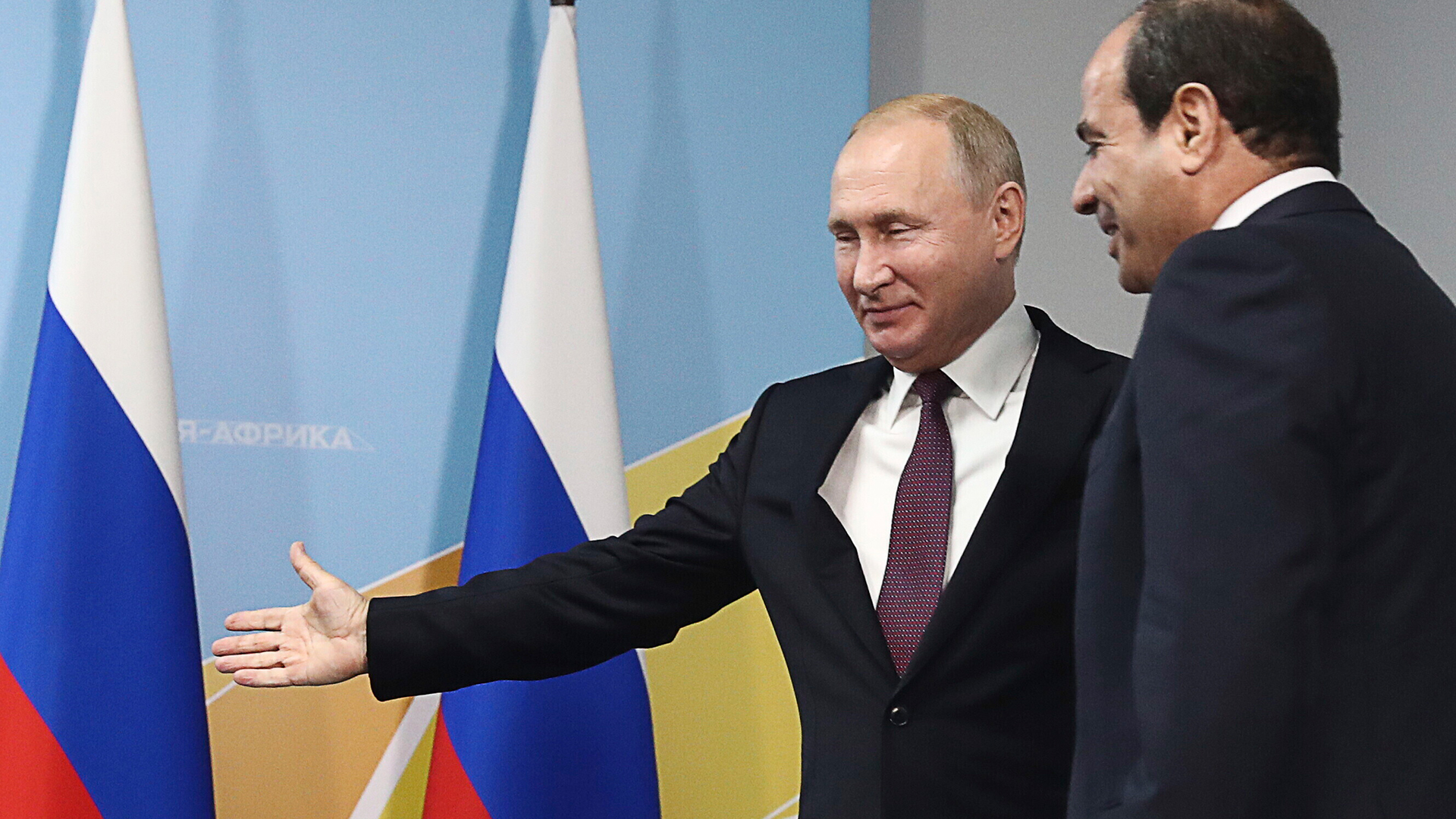 Vladimkir Putin, Abdel Fattah el-Sisi  | AP