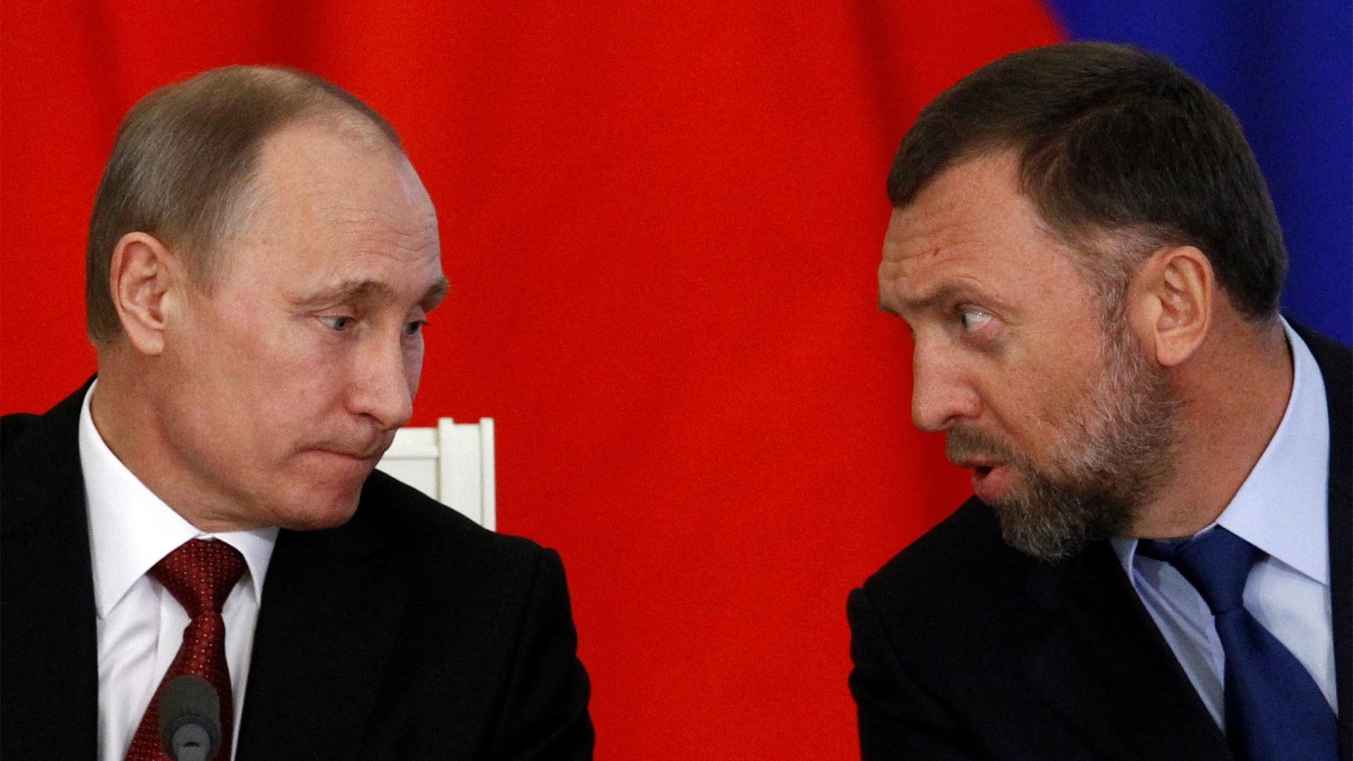 Vladimir Putin und Oleg Deripaska | REUTERS