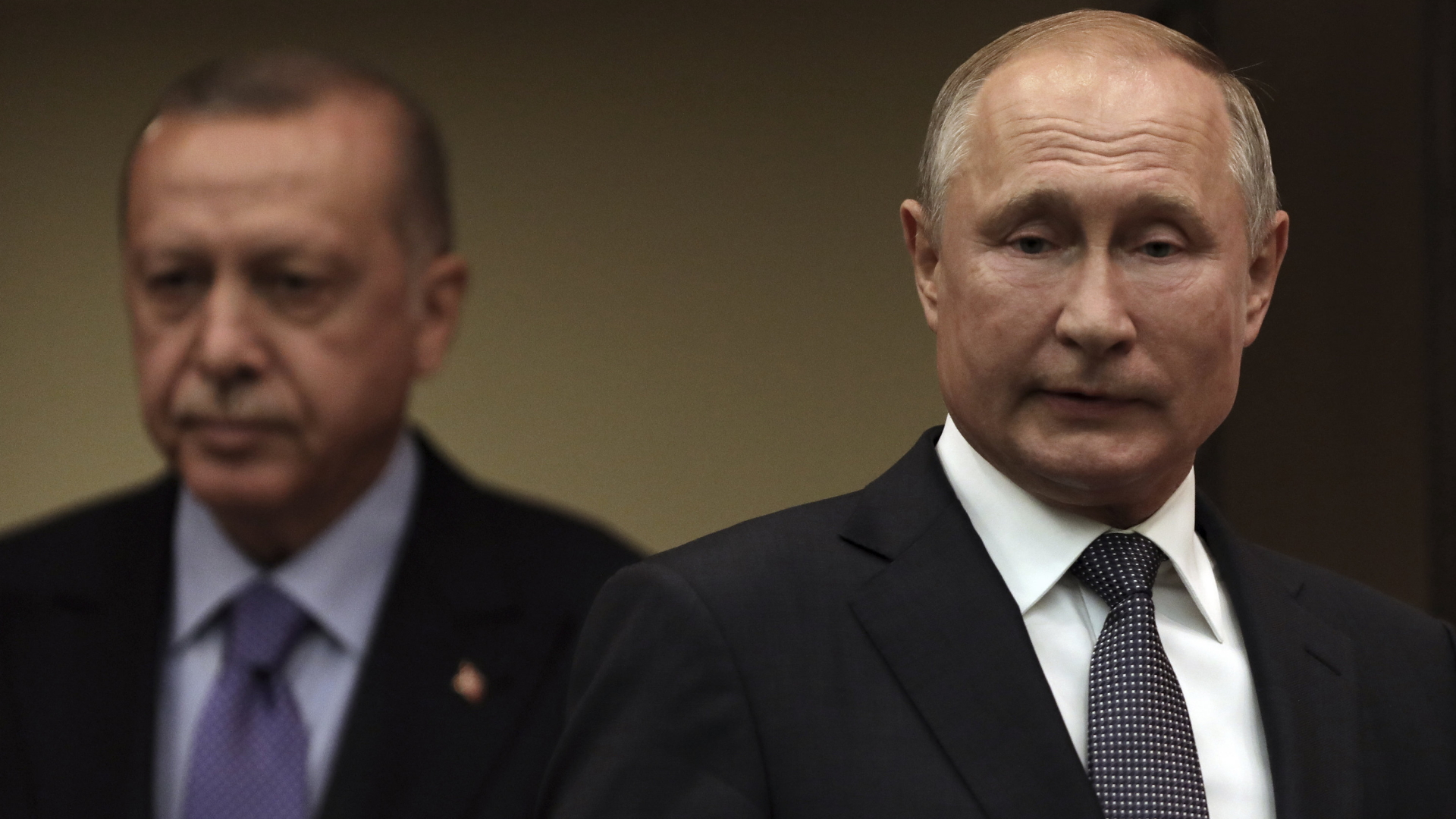 Putin und Erdogan | AP