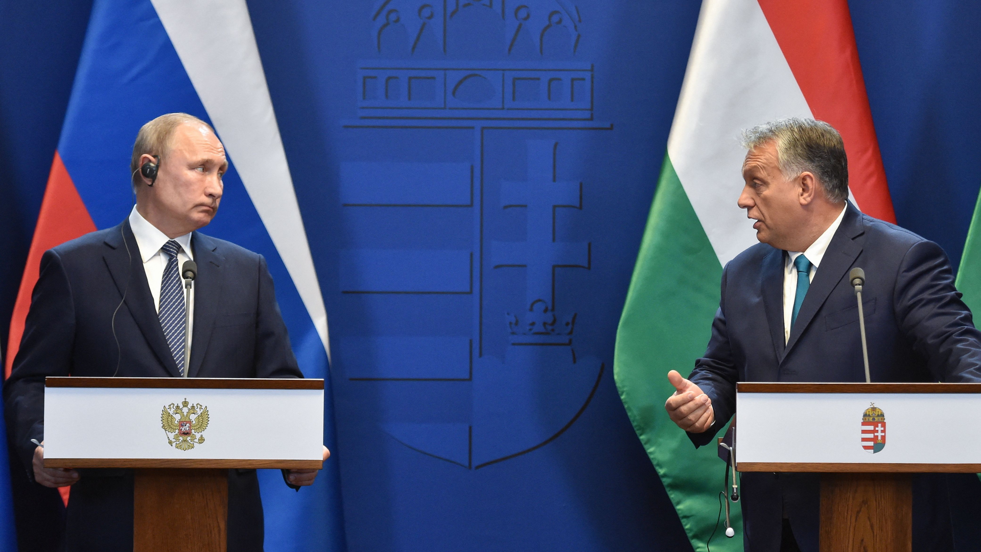 Viktor Orban und Wladimir Putin | AFP