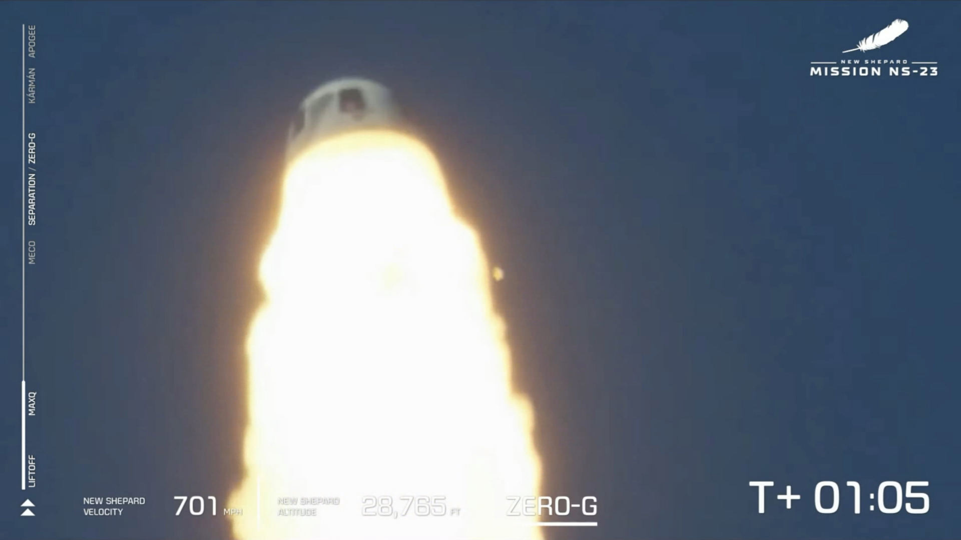 Jeff Bezos: Blue Origin-raket mislukt voor de eerste keer