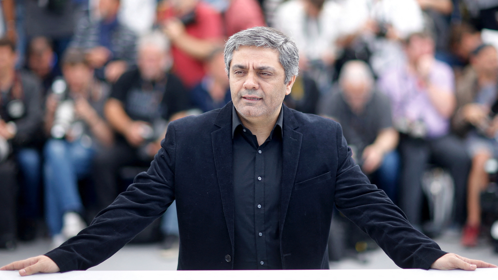 Der iranische Regisseur Rasoulof auf den Filmfestspielen in Cannes. | REUTERS