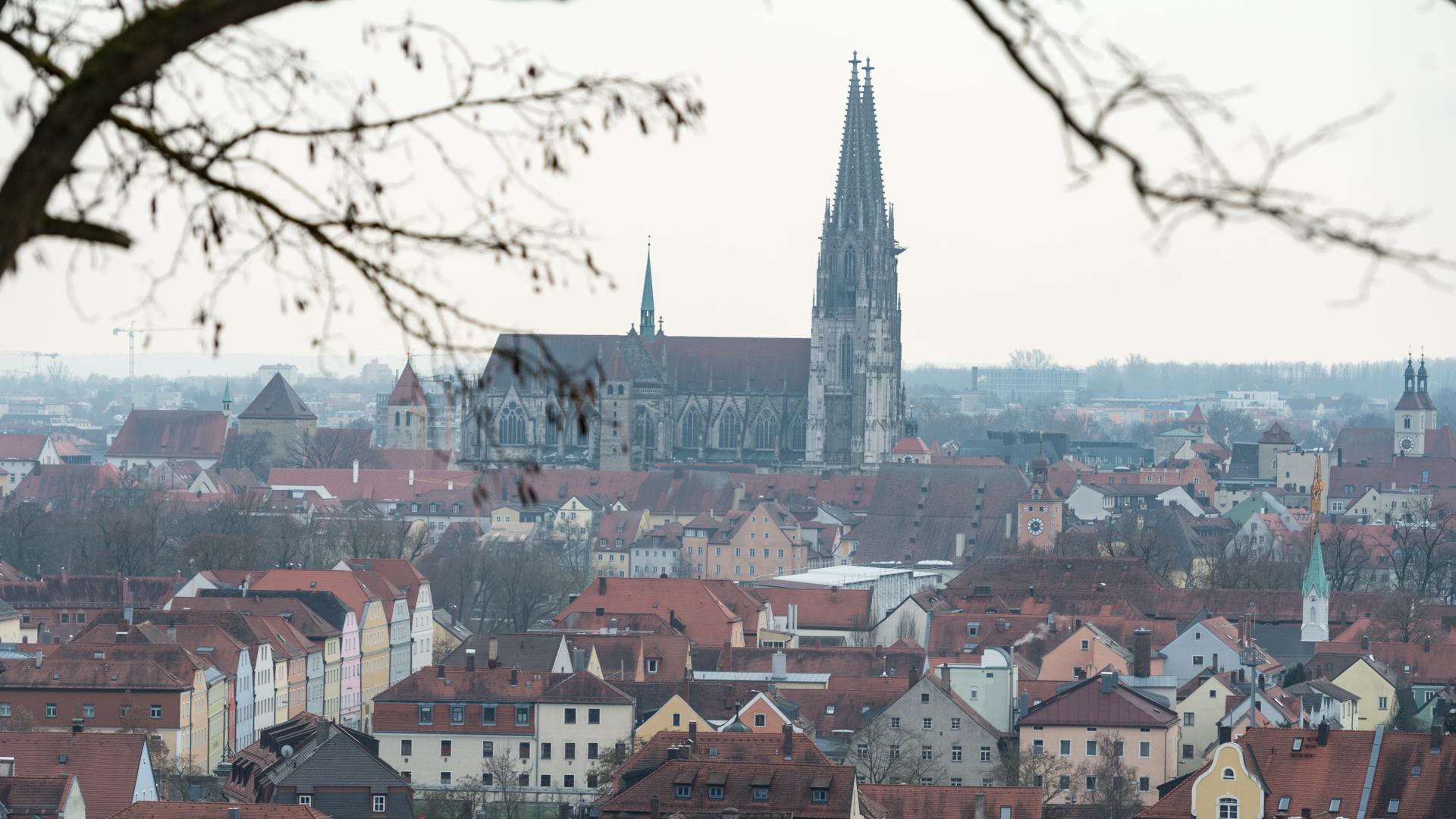 Die Altstadt von Regensburg mit dem Dom St. Peter (Archivbild) | dpa