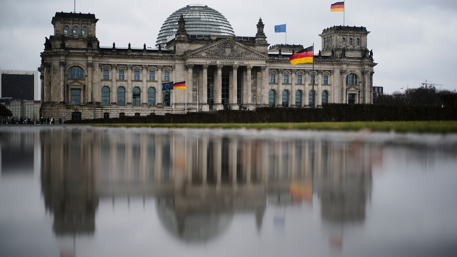 Leere Reichstagskuppel | AP