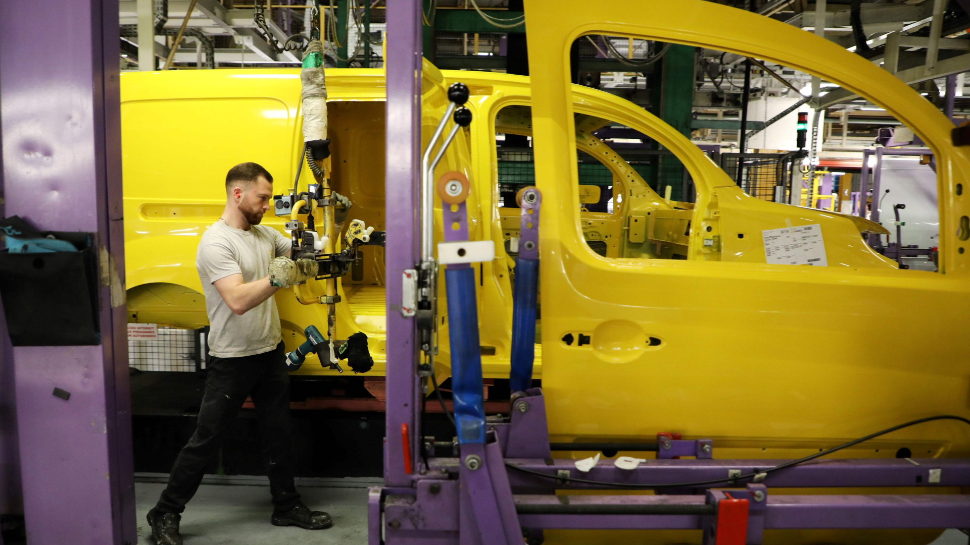 Fertigungsanlage in einem Renault-Werk | AFP