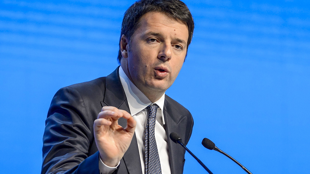 Italiens Ministerpräsident Matteo Renzi
