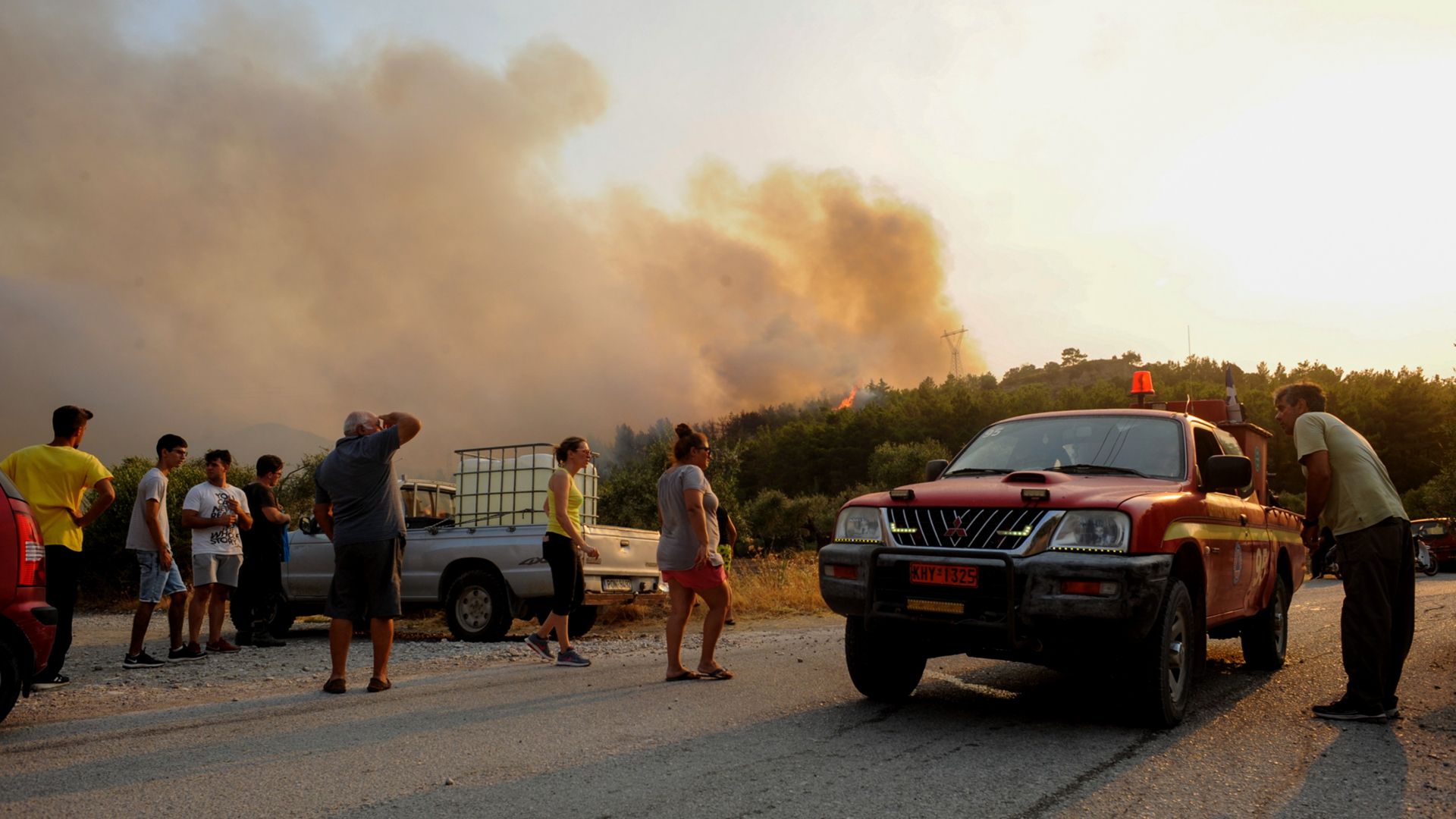Waldbrand auf Rhodos | EPA