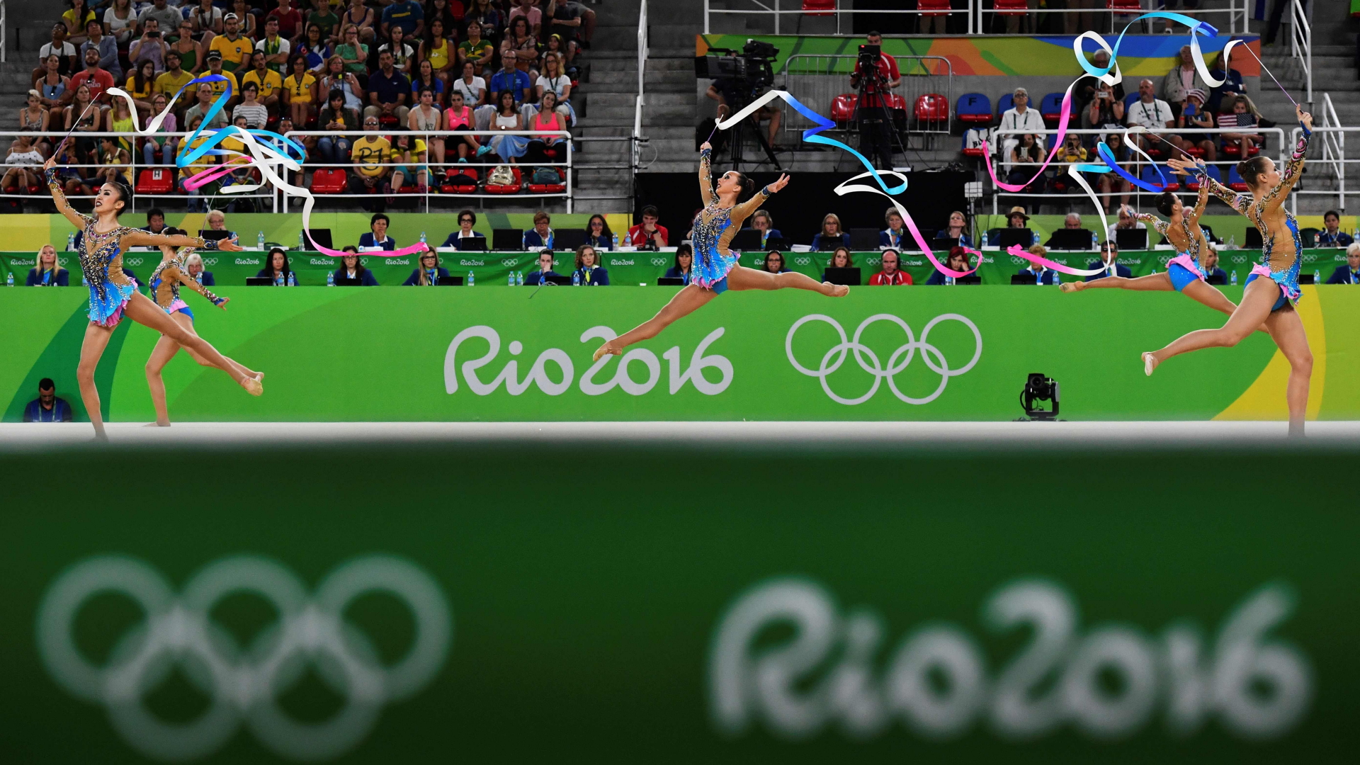 US-Turnerinnen bei den Olympischen Spielen in Rio | AFP