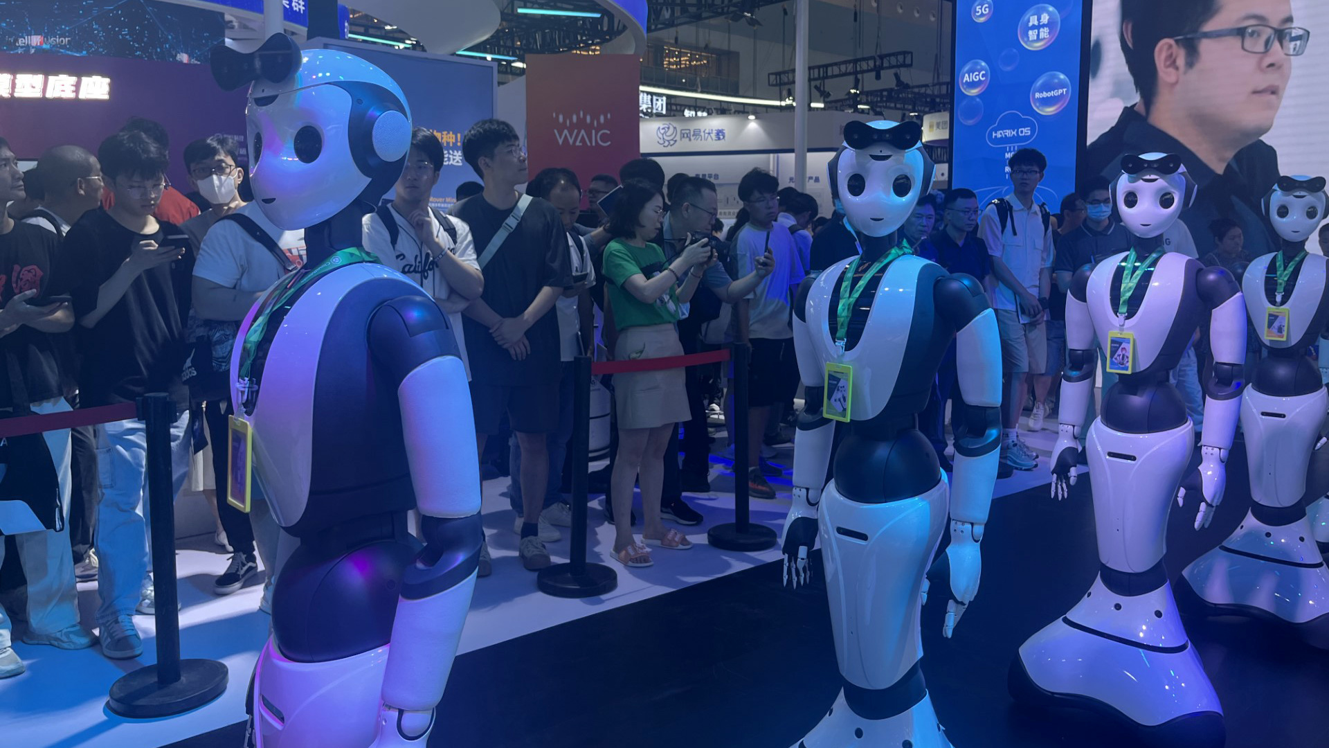 Weltkonferenz für Künstliche Intelligenz in Shanghai, China
