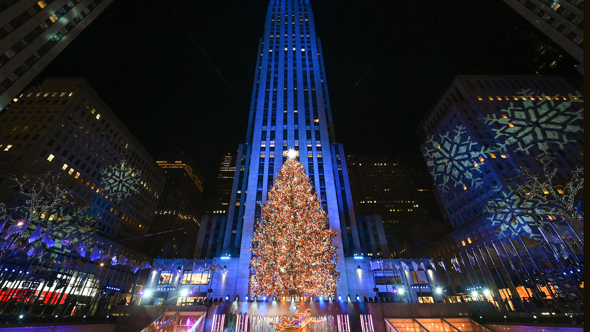 Rockefeller Weihnachtsbaum New York | AP