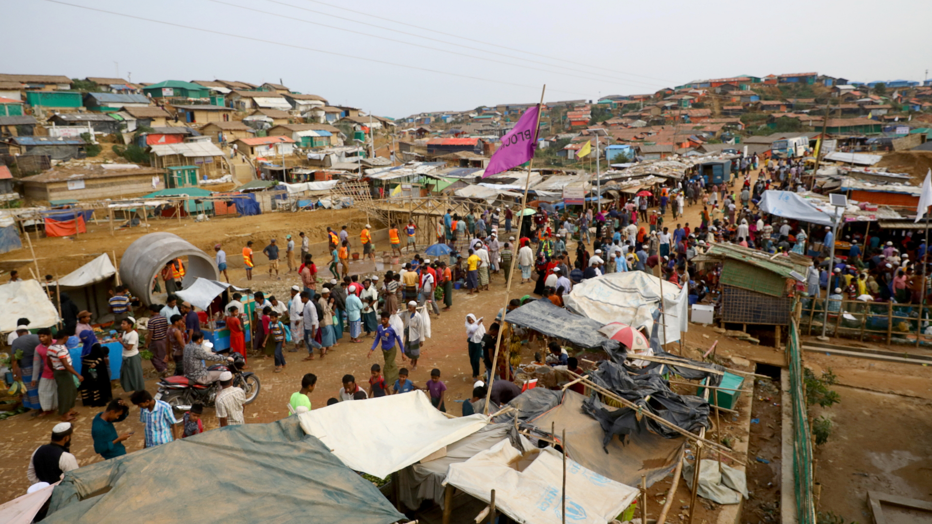 Das Flüchtlingslager in Cox's Bazar in Bangladesch | REUTERS