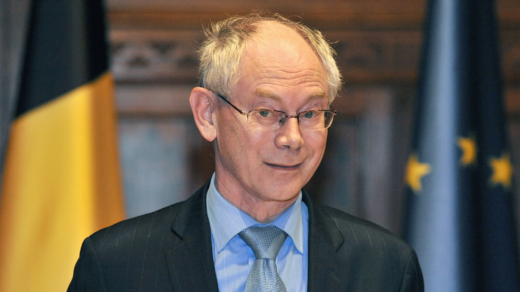 Der belgische Ministerpräsident Herman van Rompuy