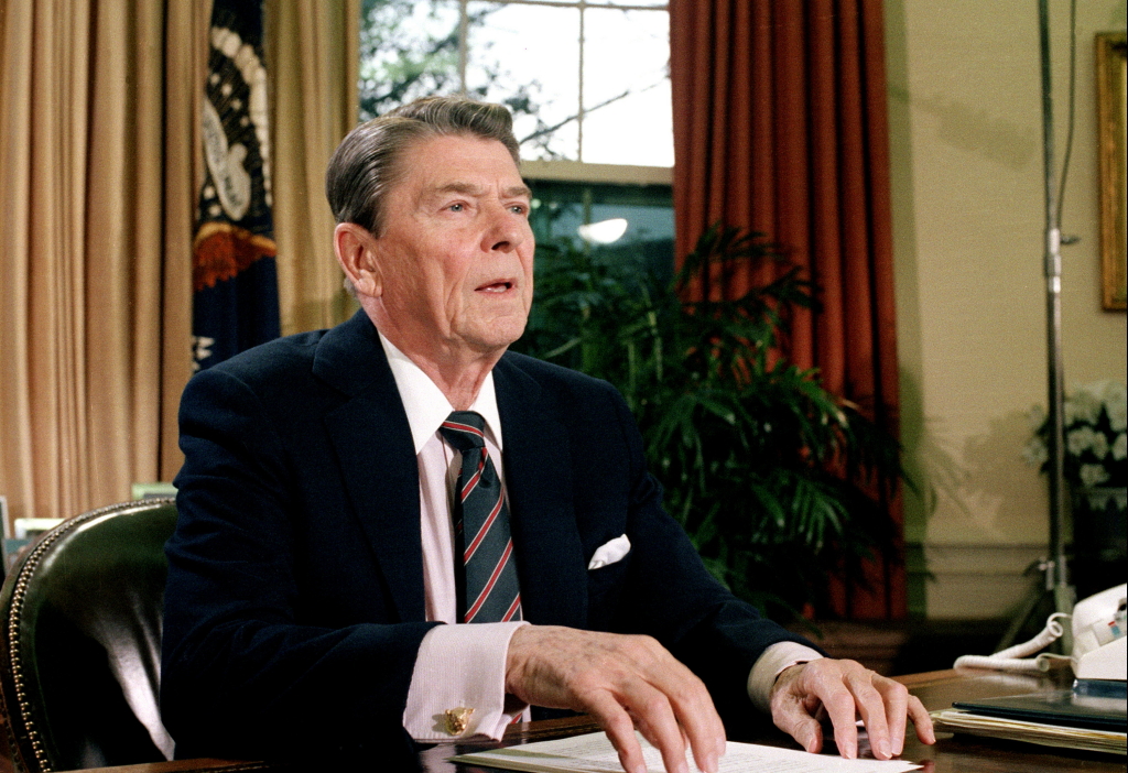 Der frühere US-Präsident Ronald Reagan