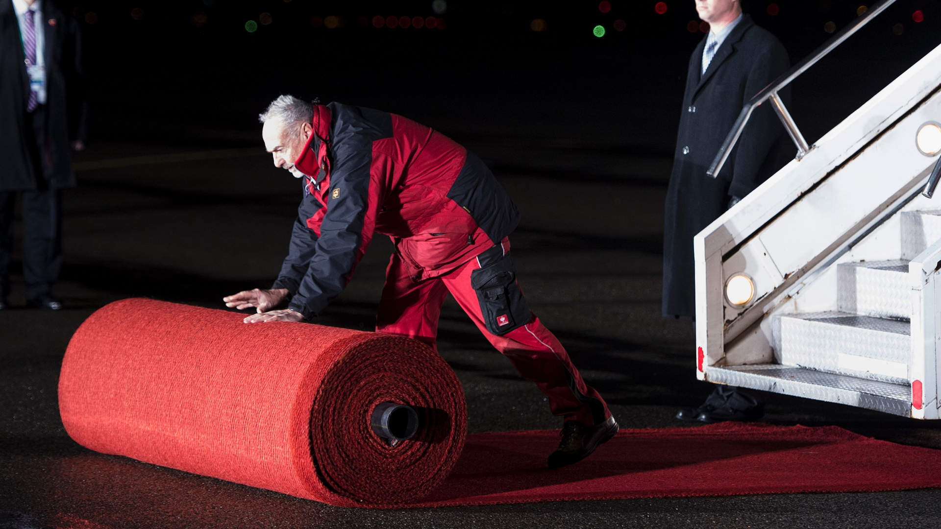 In Berlin wird Obama ein roter Teppich ausgerollt | AFP