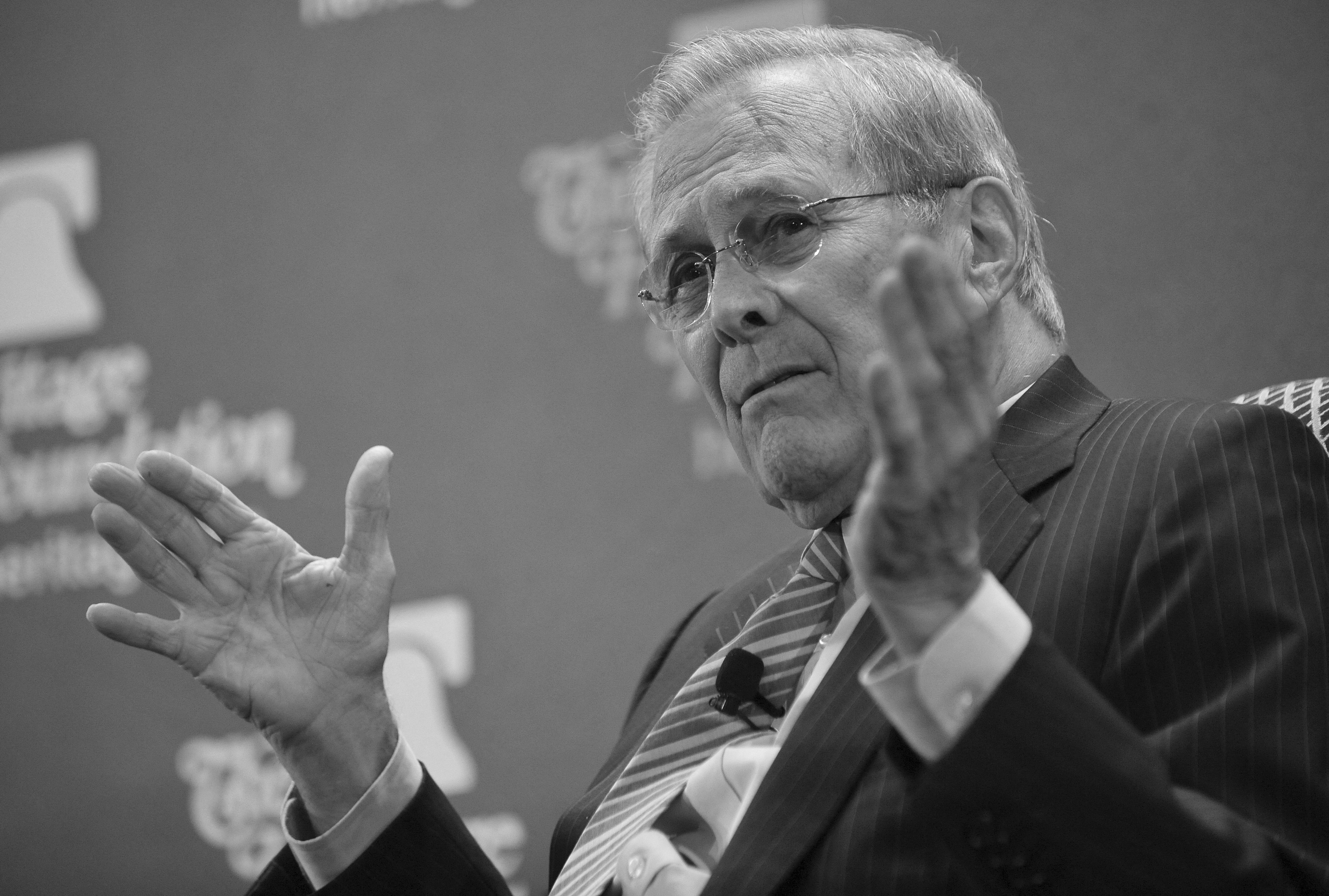 Der ehemalige US-Verteidigungsminister Donald Rumsfeld ist im Alter von 88 Jahren verstorben | AFP