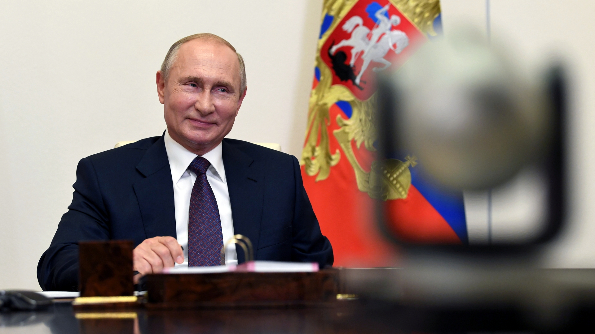Der russische Präsident Putin. | Bildquelle: via REUTERS