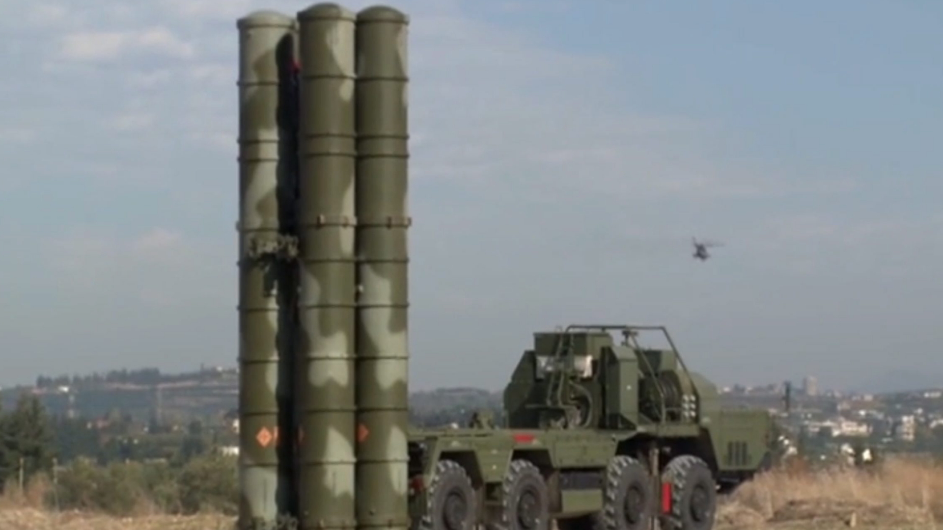 Russisches S-400-System auf einer Basis in Syrien | dpa