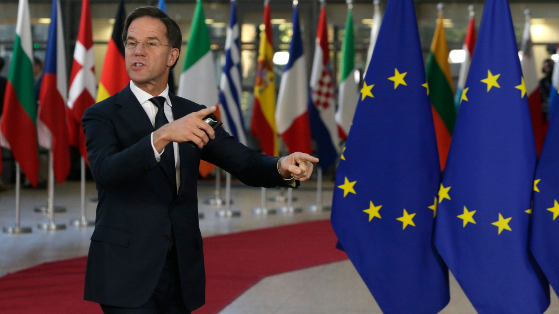 Der niederländische Premier Mark Rutte beim EU-Gipfel im Dezember | AFP