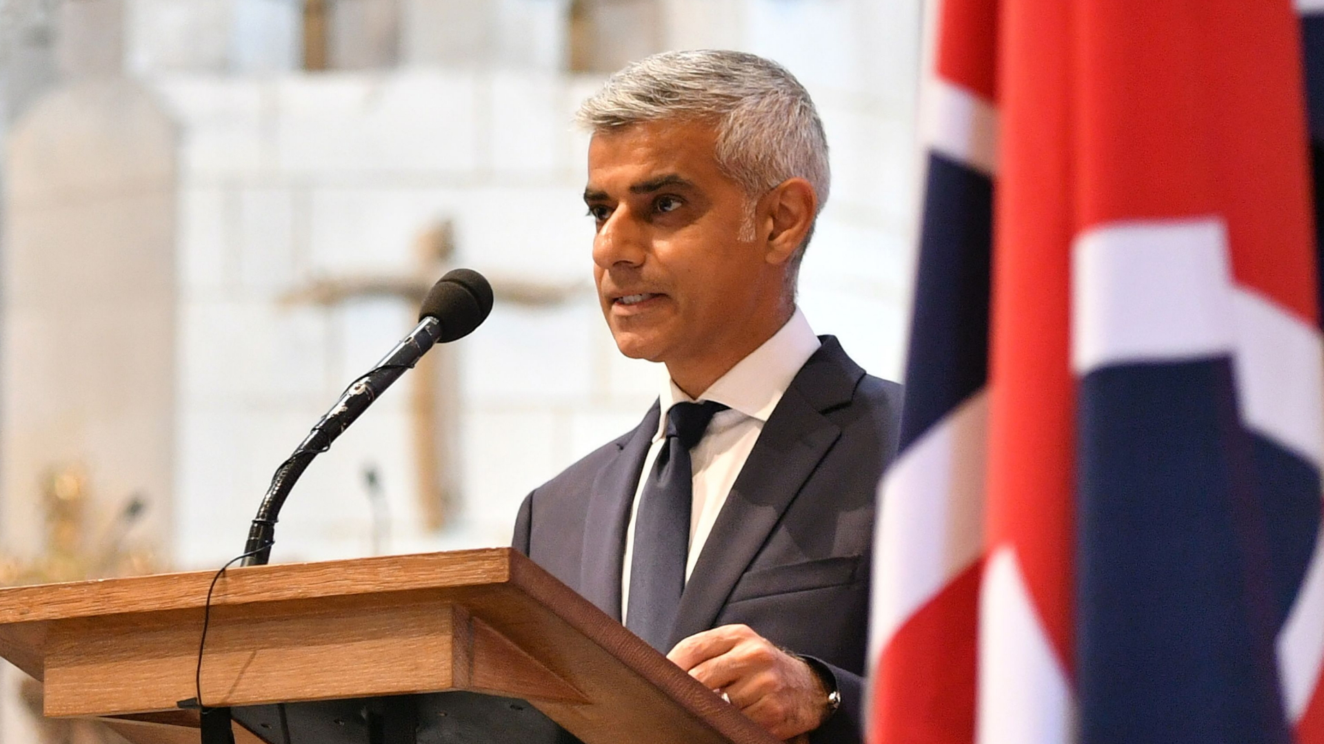 Der Londoner Bürgermeister Sadiq Khan | AFP