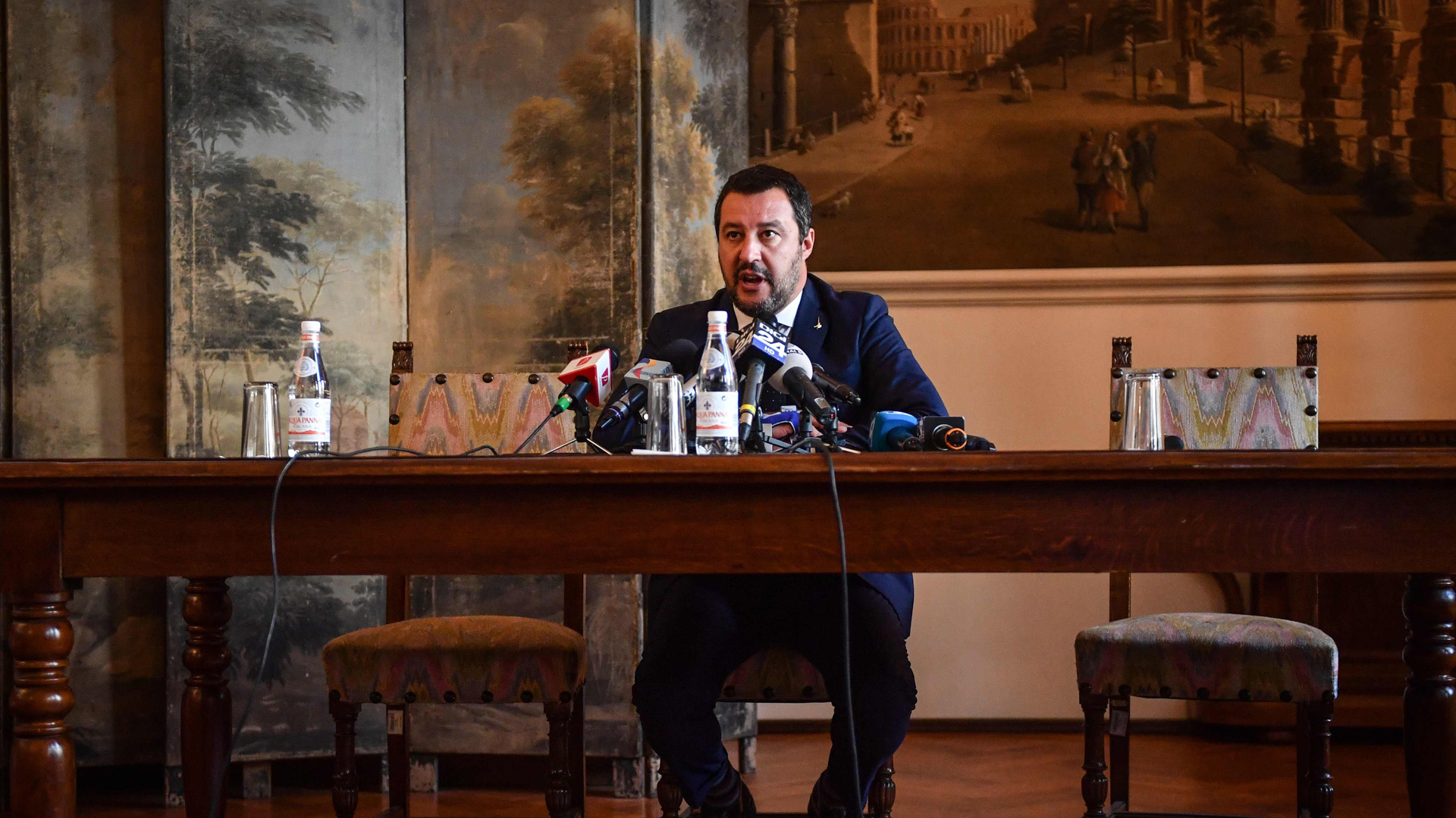 Italiens Innenminister Salvini | Bildquelle: AFP