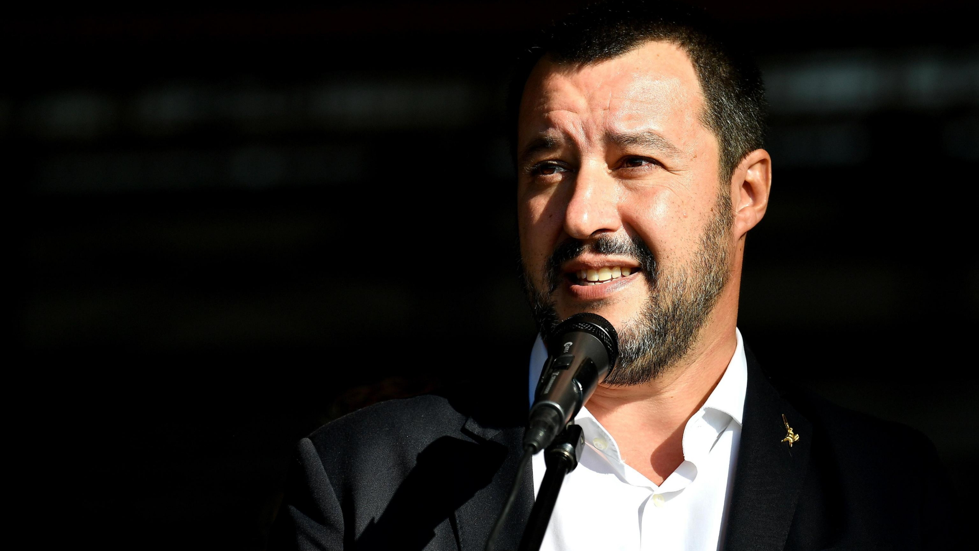 Italiens Vize-Regierungschef Salvini bei einer Rede | ETTORE FERRARI/EPA-EFE/REX/Shutt