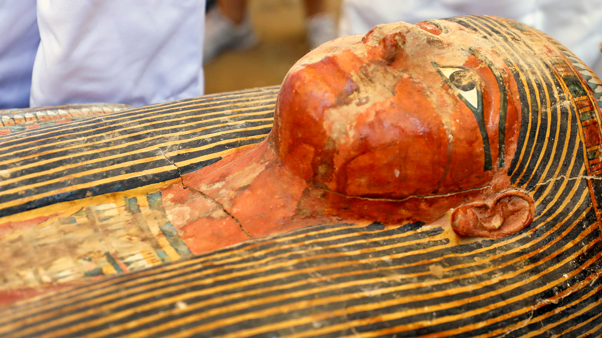 Sarkophag aus dem Fund in Al-Asasif nahe Luxor | REUTERS