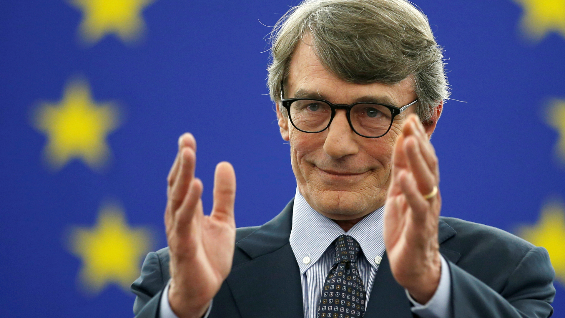 EU-Parlamentspräsident Sassoli | REUTERS