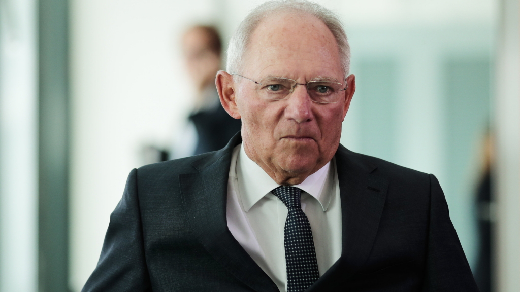 Bundesfinanzminister Schäuble | null