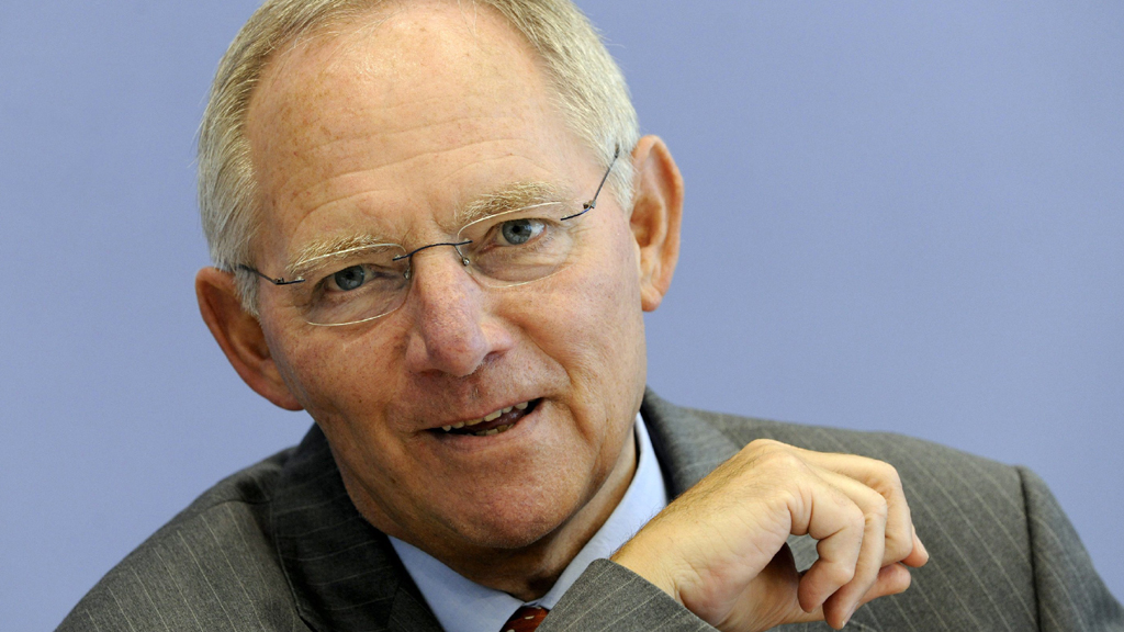 Finanzminister Wolfgang Schäuble (Archivbild)