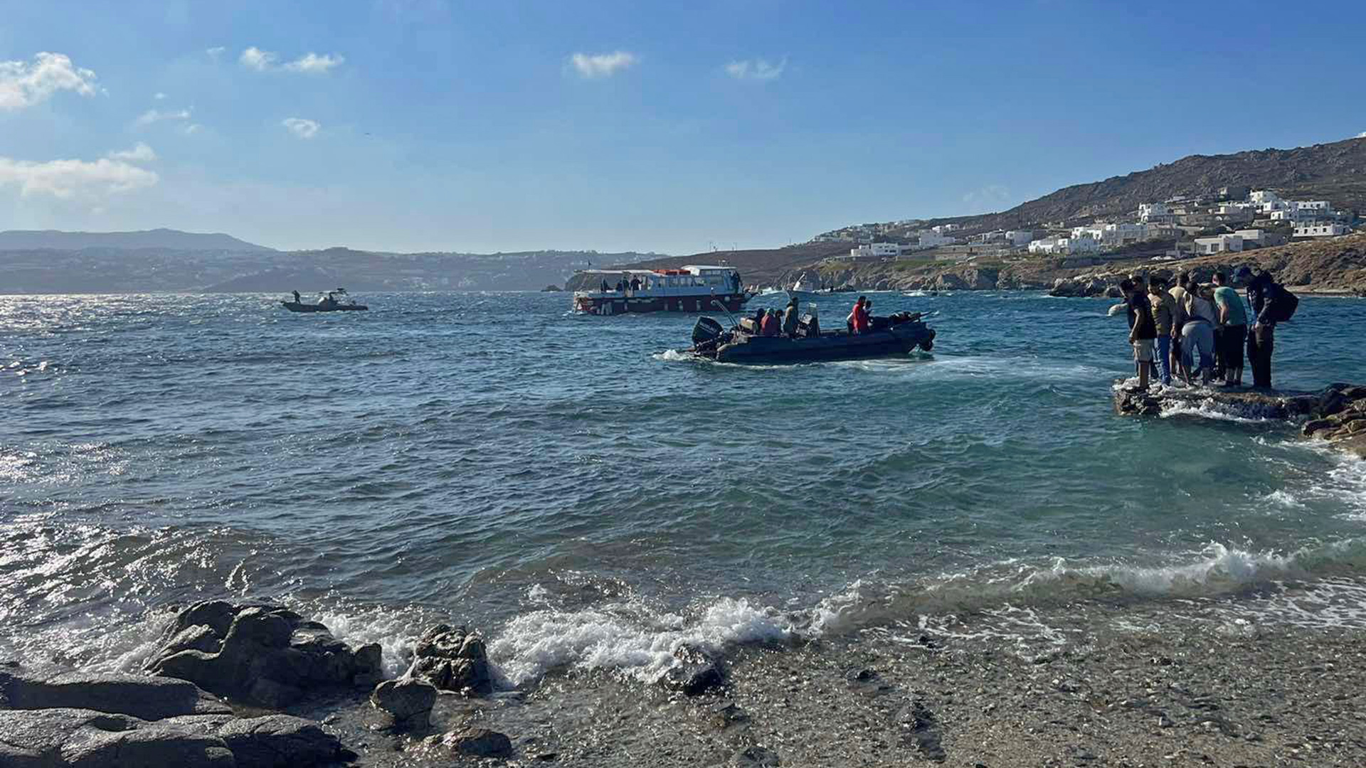 Griechische Insel Mykonos: Vier Vermisste nach Bootsunglück