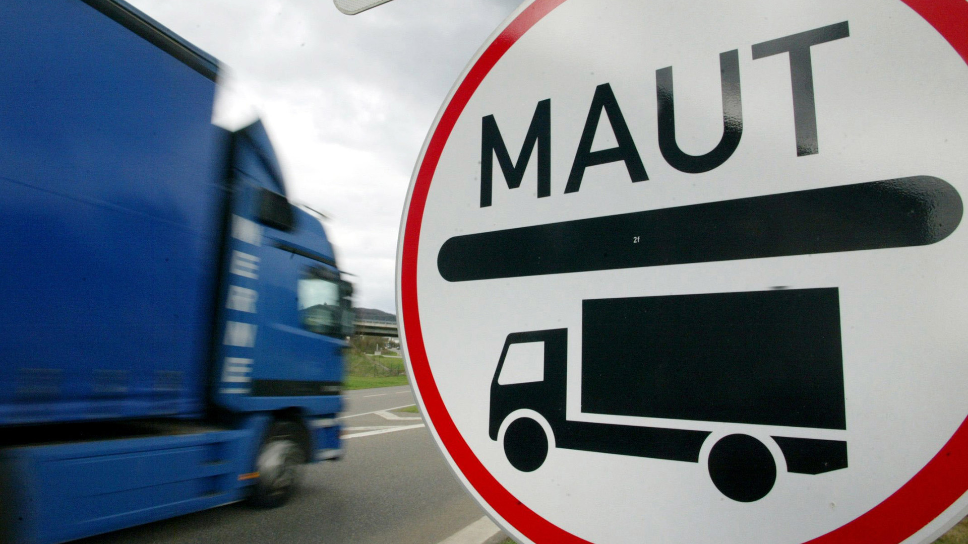 Lkw-Maut auf deutschen Autobahnen