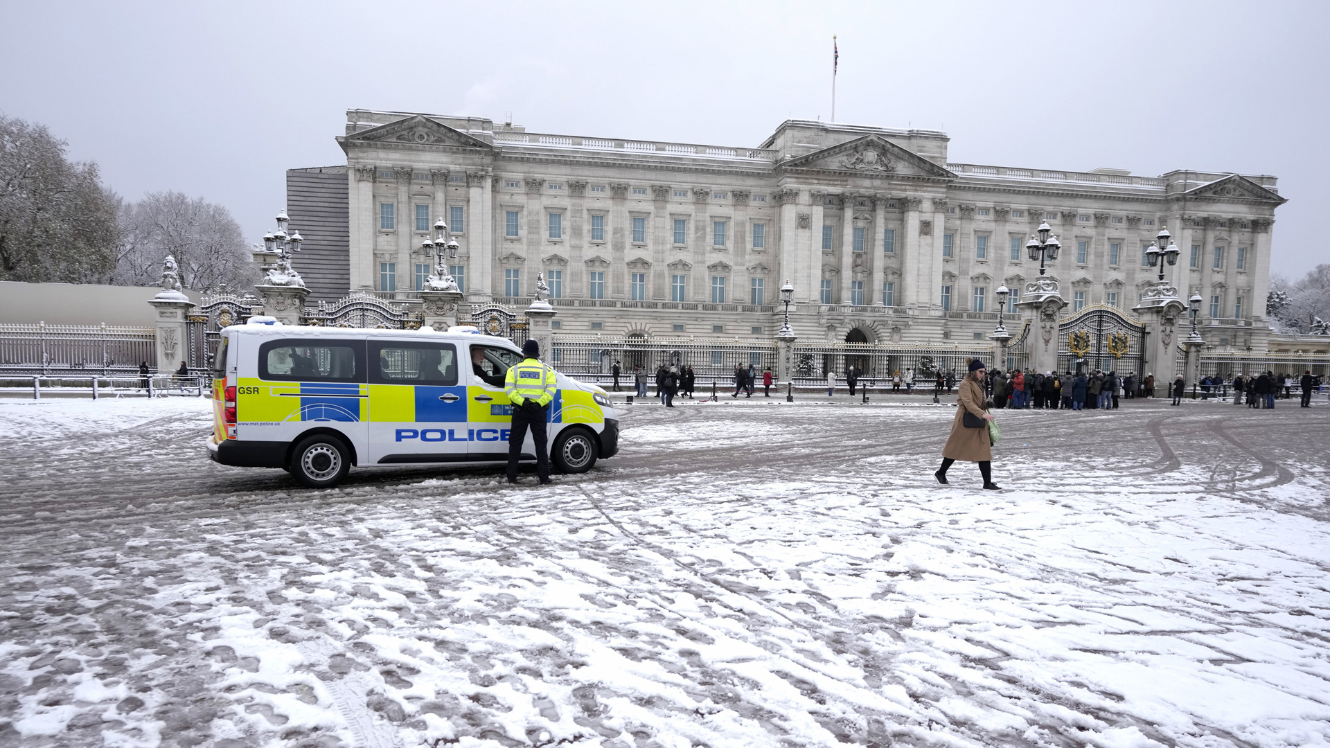Schnee in London | AP
