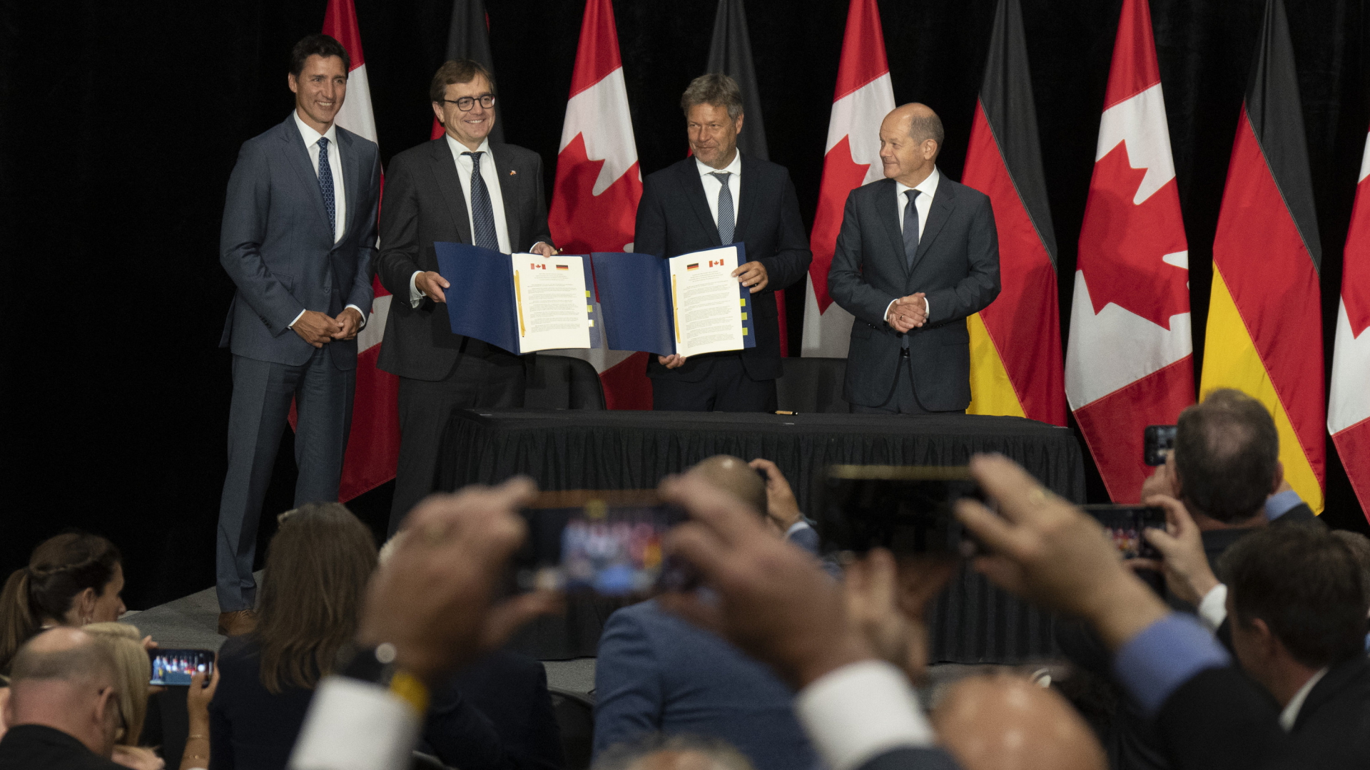 Deutschland und Kanada unterzeichnen ein Wasserstoff-Abkommen.