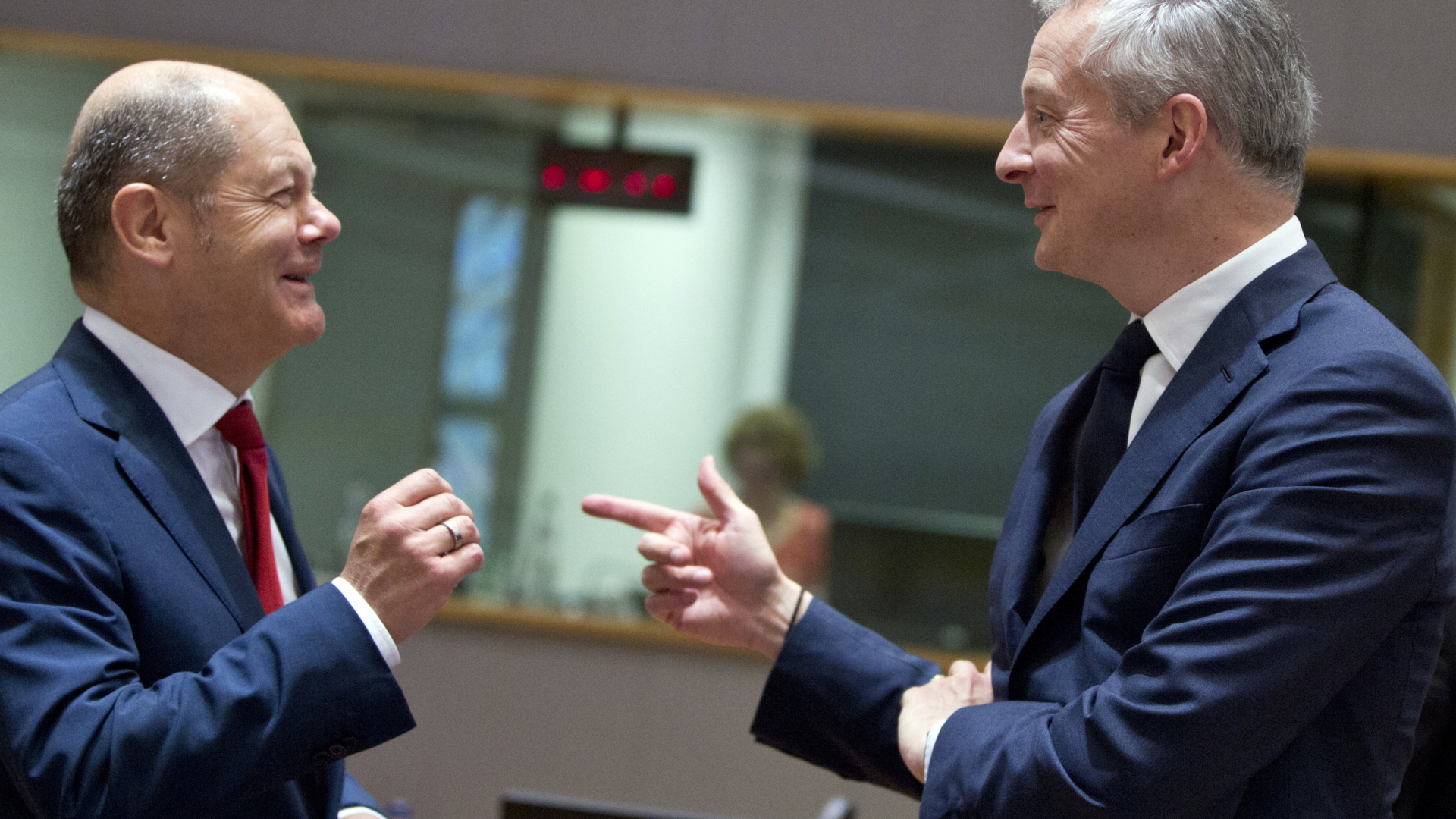 Olaf Scholz und Bruno Le Maire | dpa