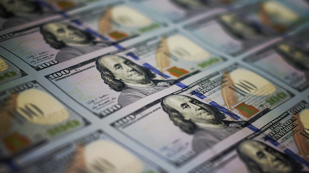 Stapel US-Dollar | AFP