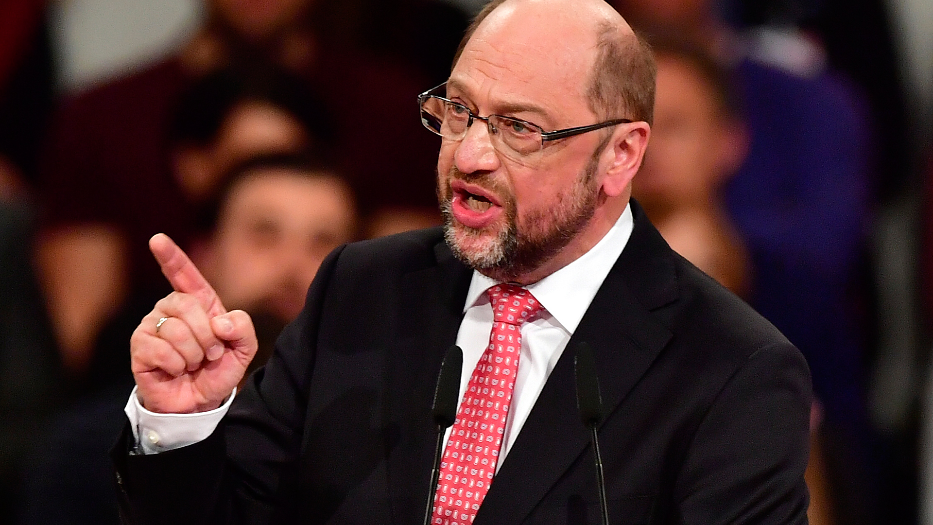 Schulz' Bewerbungsrede: "Die SPD ist wieder da"