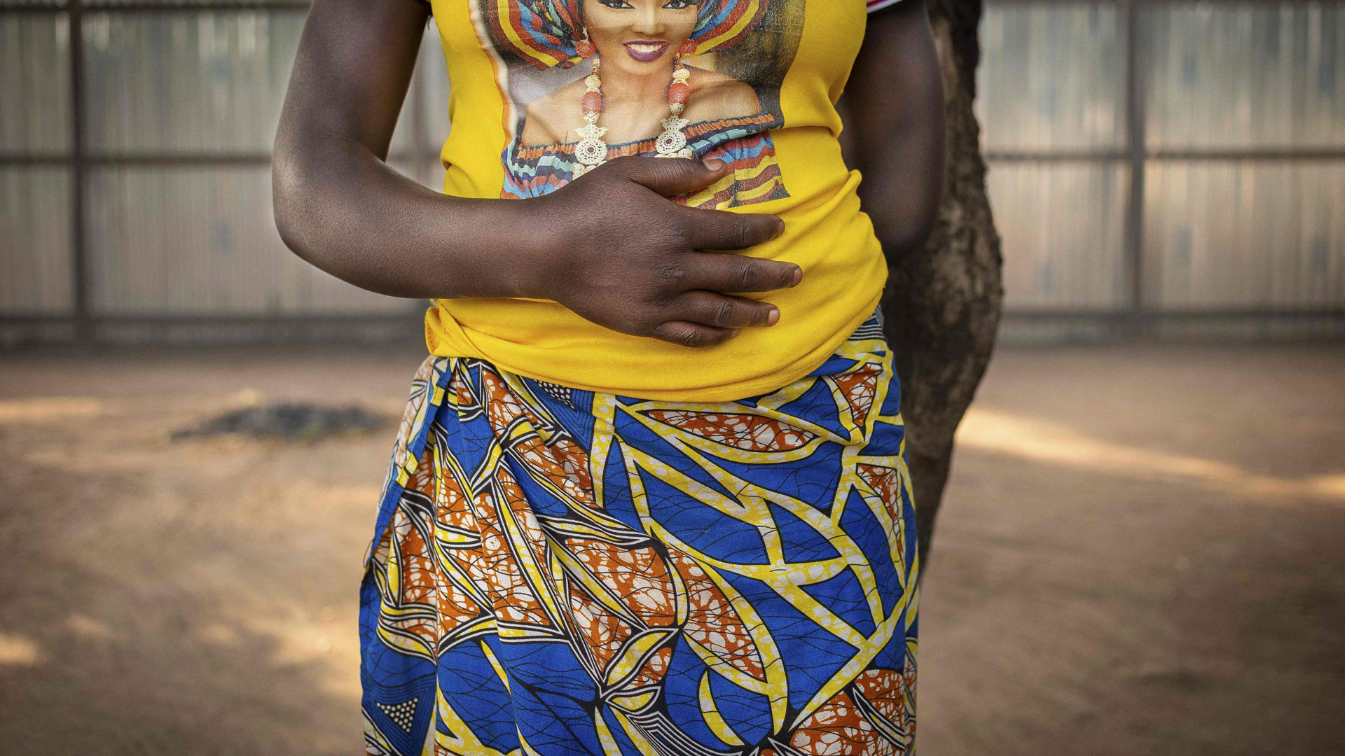 Eine 15-jährige schwangere Frau Nordwesten der Zentralafrikanischen Republik | AFP