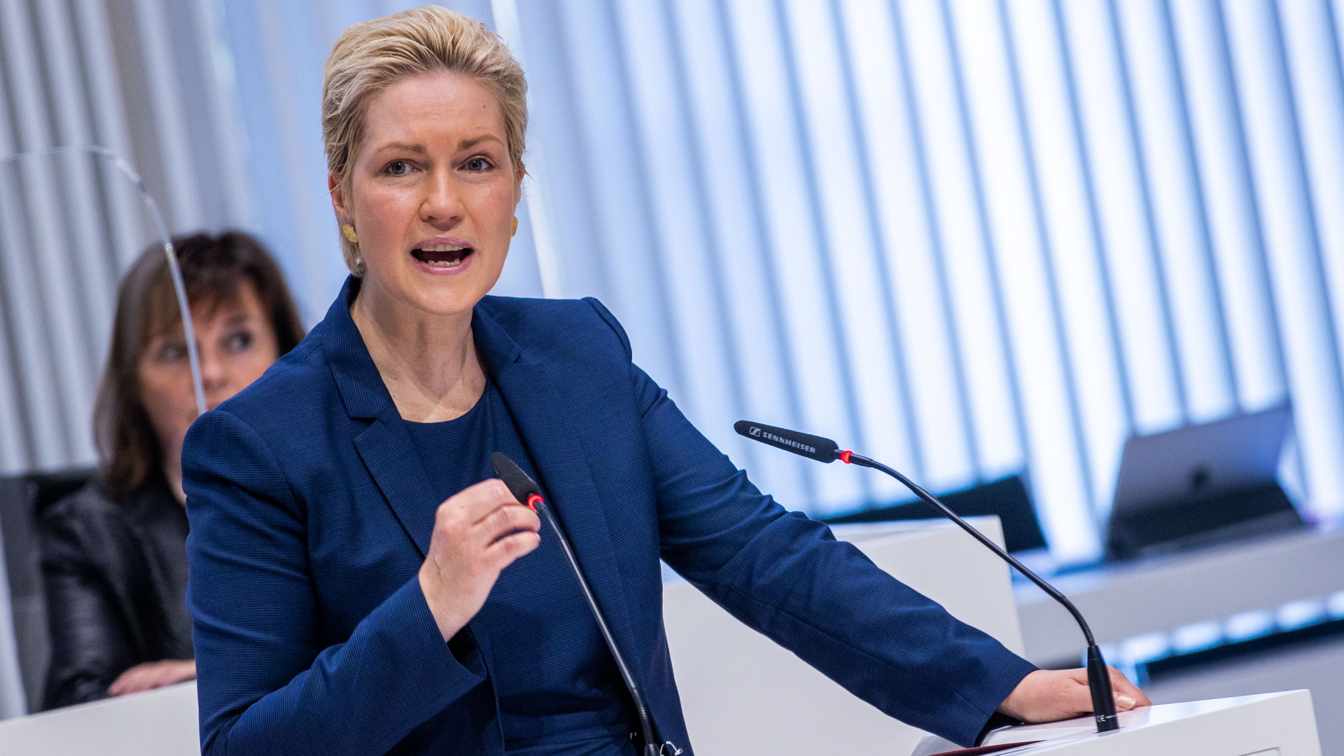 Mecklenburg-Vorpommerns Ministerpräsidentin Manuela Schwesig  | dpa