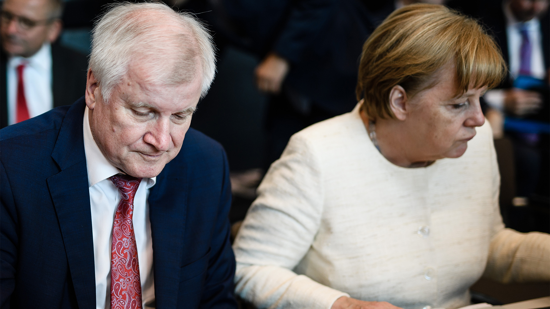 Horst Seehofer und Angela Merkel  | CLEMENS BILAN/EPA-EFE/REX/Shutte