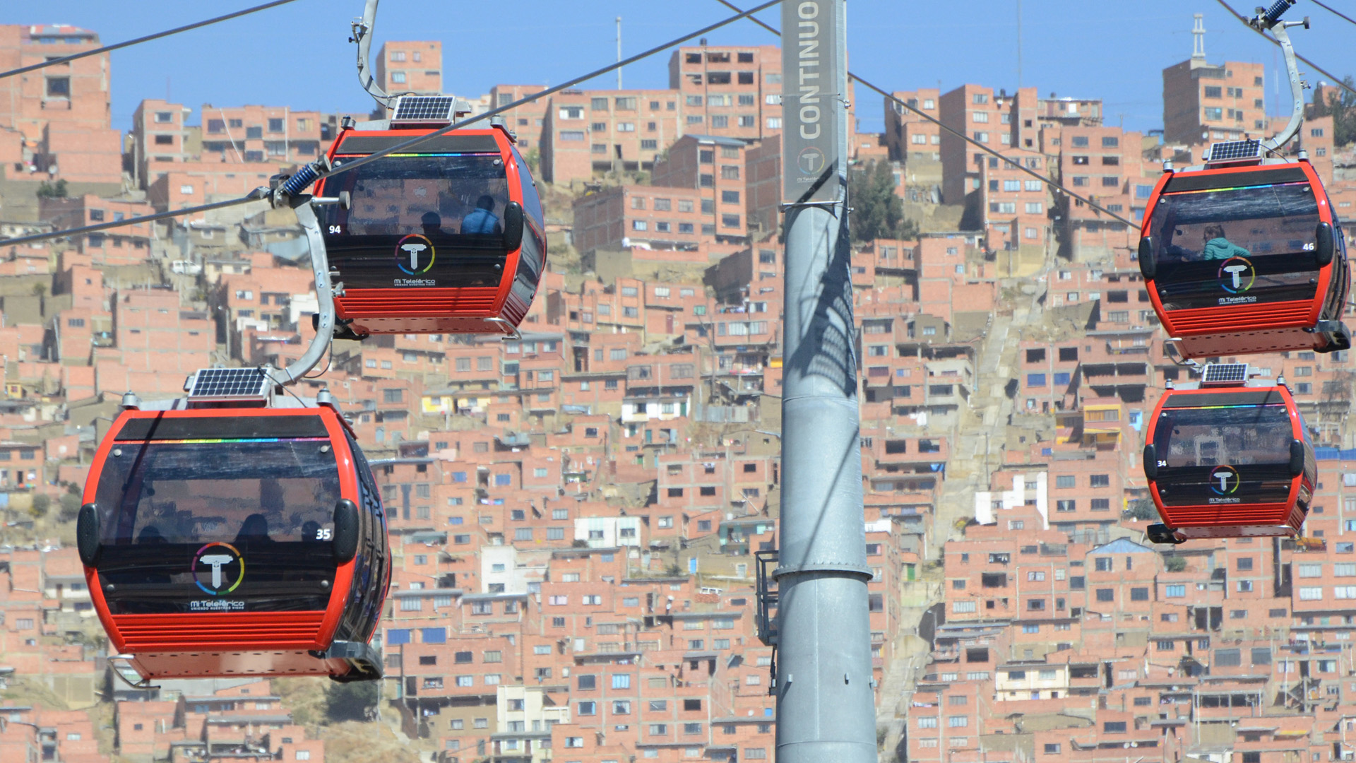 Seilbahn als Nahverkehrsmittel in La Paz | picture alliance/dpa