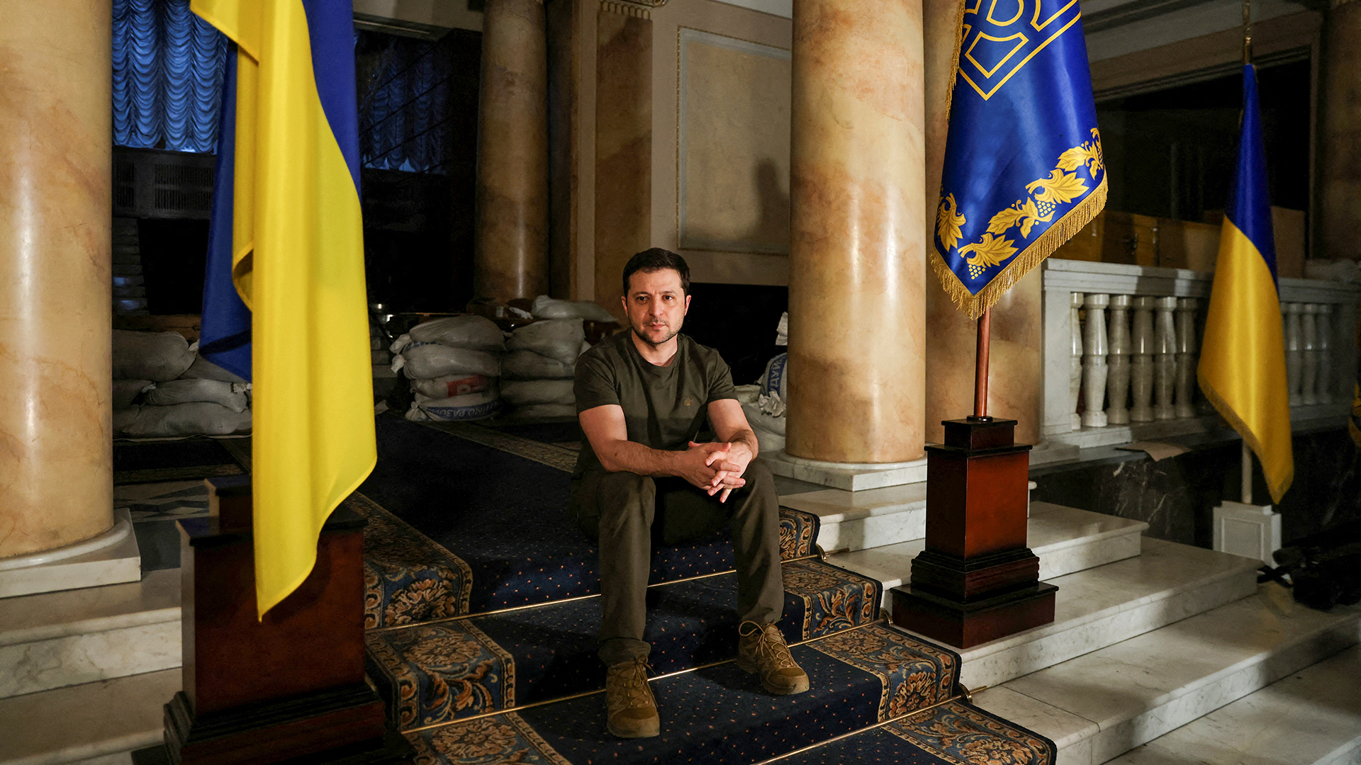 Der ukrainische Präsident Wolodomyr Selenskyj | REUTERS