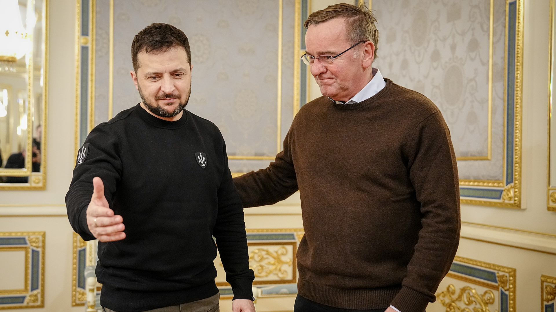 Wolodymyr Selenskyj und Boris Pistorius | dpa