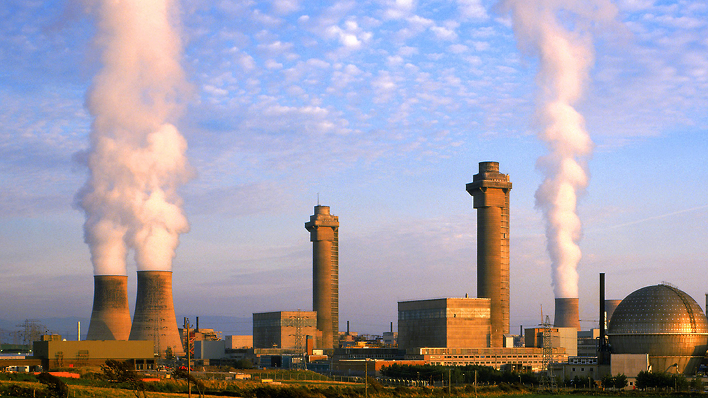 Das Atomkraftwerk Sellafield in Großbritannien