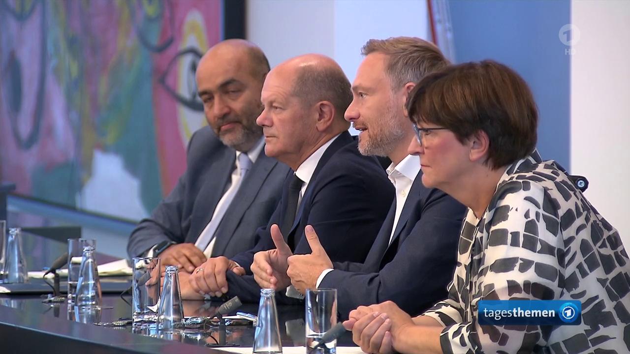 Koalitionsausschuss stellt drittes Entlastungspaket im Umfang von 65 Milliarden Euro vor