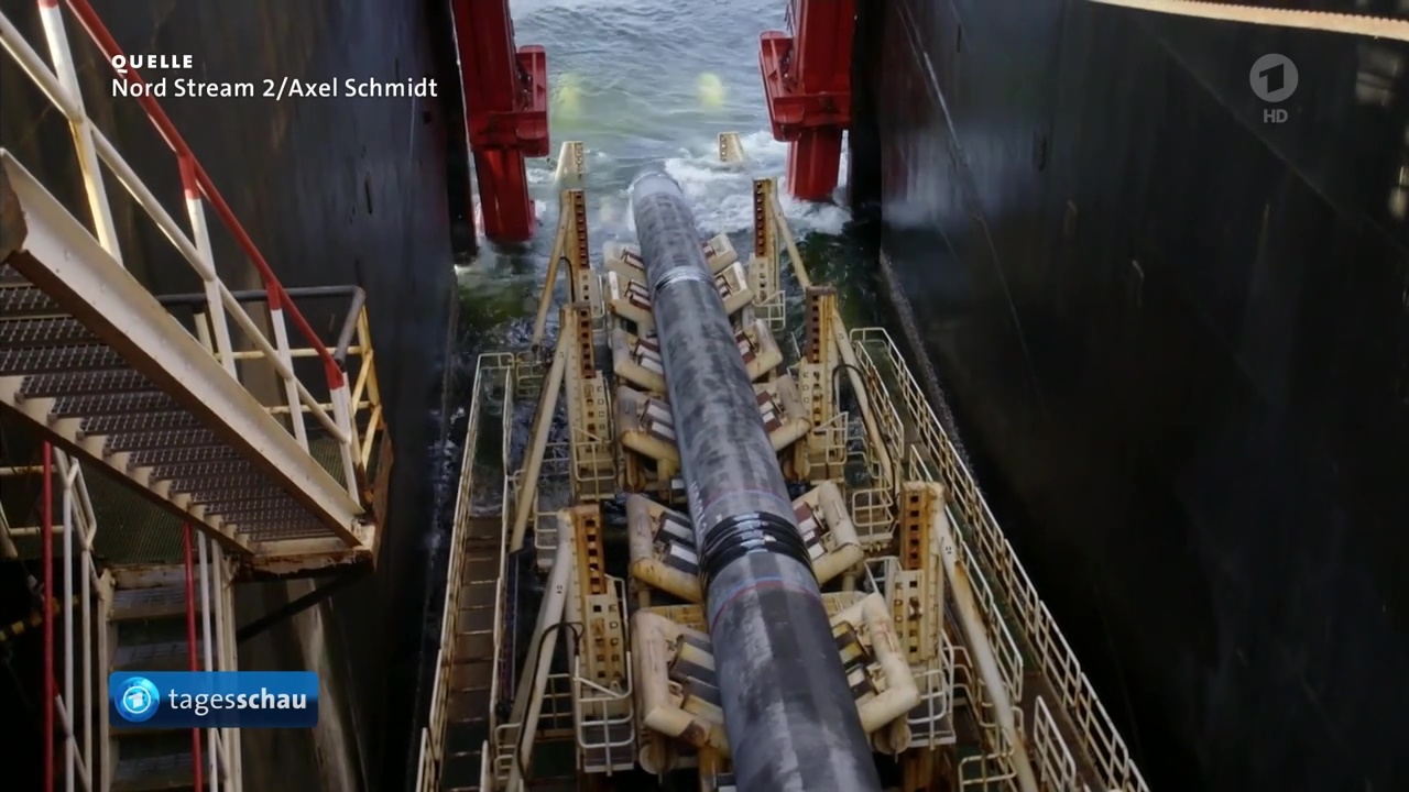 Lecks an Gas-Pipelines Nord Stream 1 und 2 könnte ein möglicher Sabotageakt sein